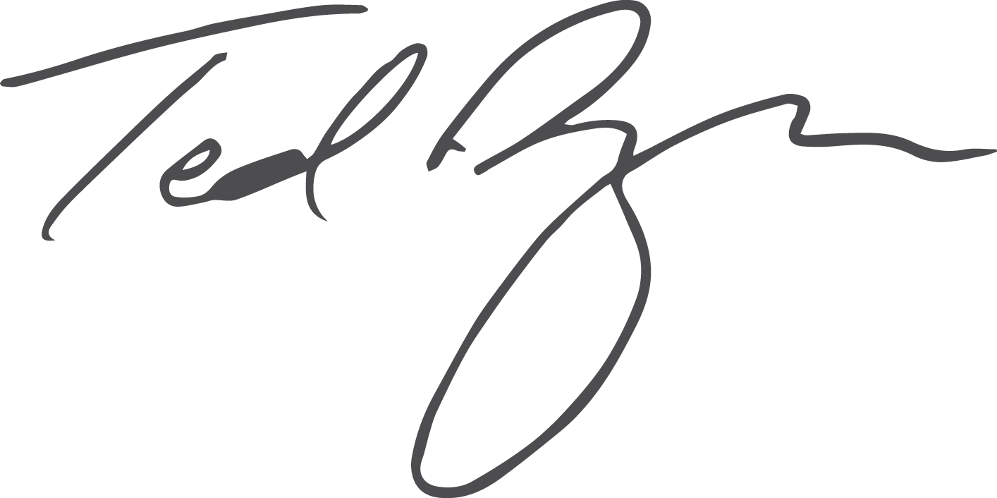 A digital signature mark provided by Ted Ruger 